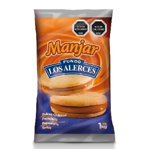 los alerces - manjar 1kg